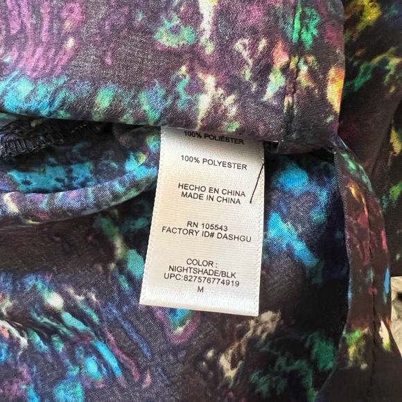 NWOT Derek Lam for Design Colorful Button Down Blouse - Picture 10 of 10